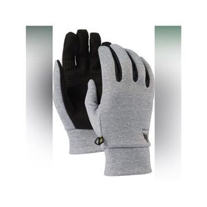 BURTON XL Men’s Touch N Go Liner Gray Heather Gloves All Season